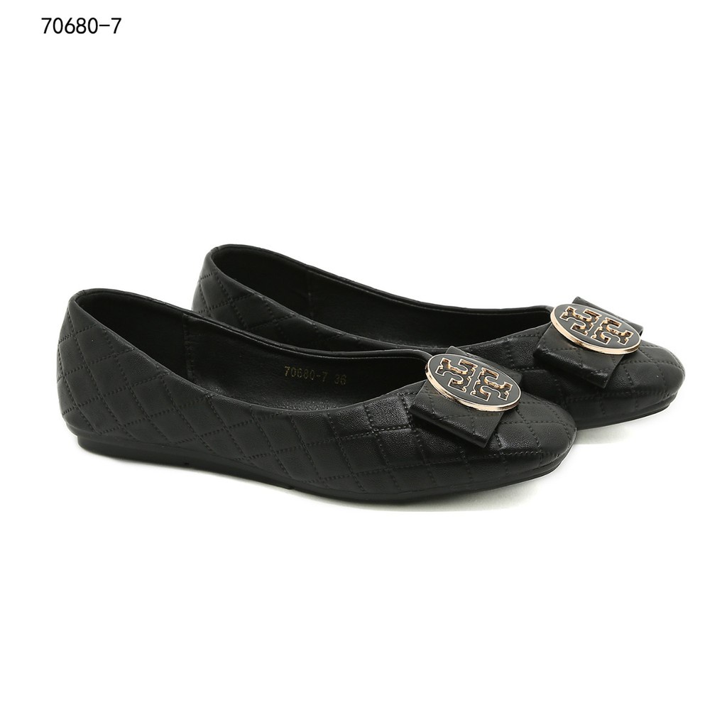 PR TB Leather Flat Shoes  #70680-7