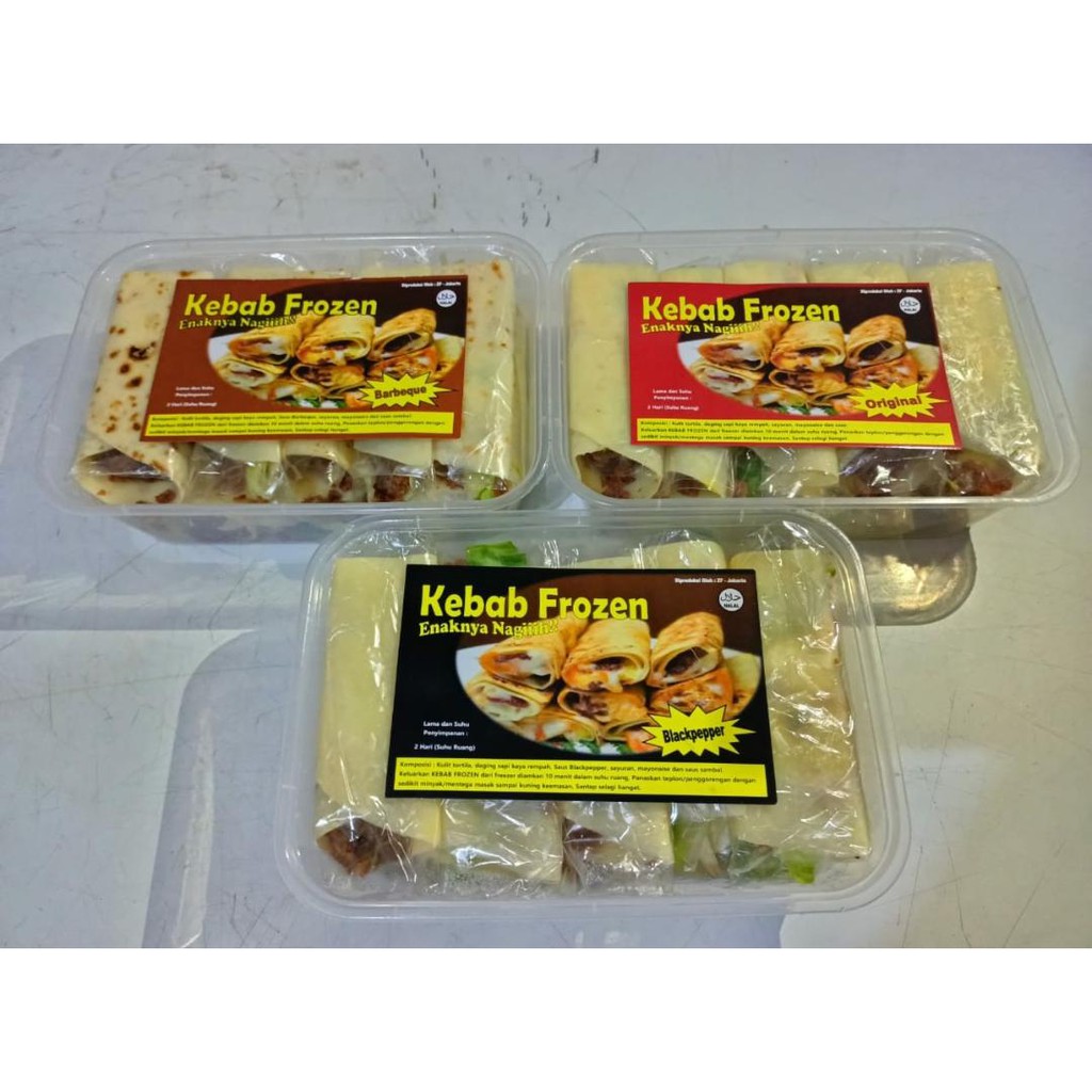 

KEBAB FROZEN isi 10pcs ORIGINAL BLACKPAPER BARBEQUE