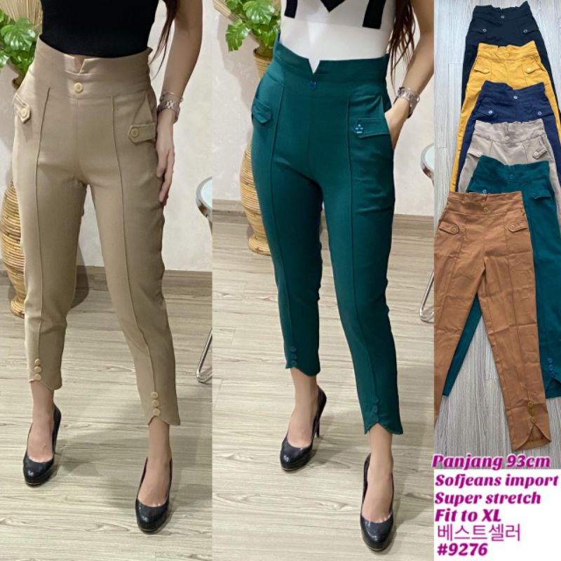 Celana Wanita SoftJeans Stretch Import 9276