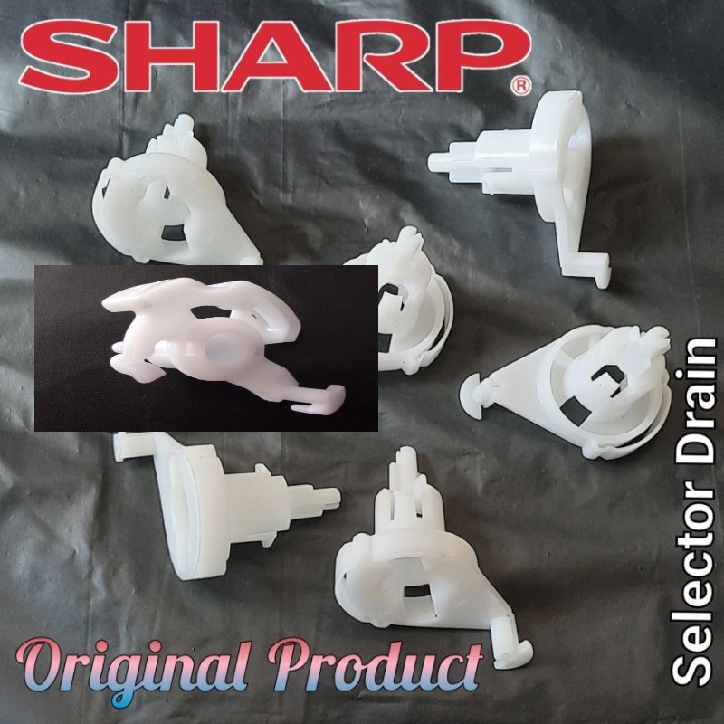 selector selektor drain pembuangan mesin cuci SHARP ORIGINAL