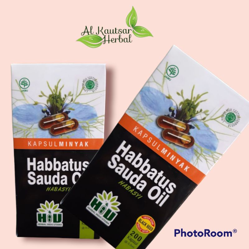 HABBATUSSAUDA OIL 200 kapsul ( HIU )