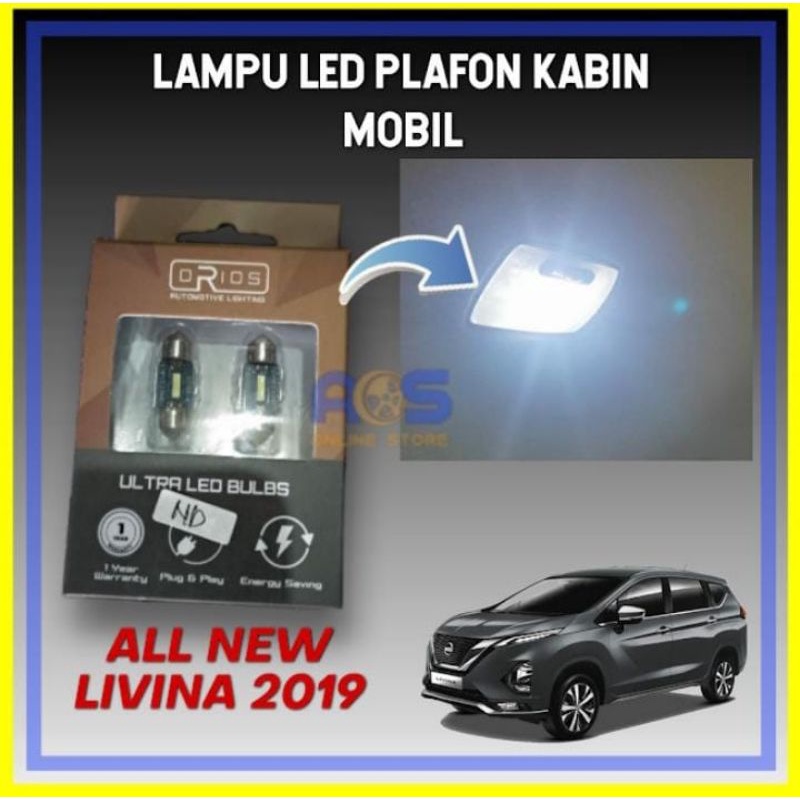 LAMPU LED PLAFON KABIN MOBIL ALL NEW LIVINA 2019-