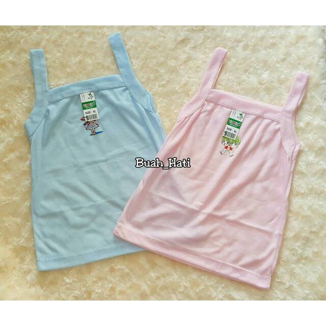 3pc Kaus Dalam Anak Perempuan VioVio  S M L XL