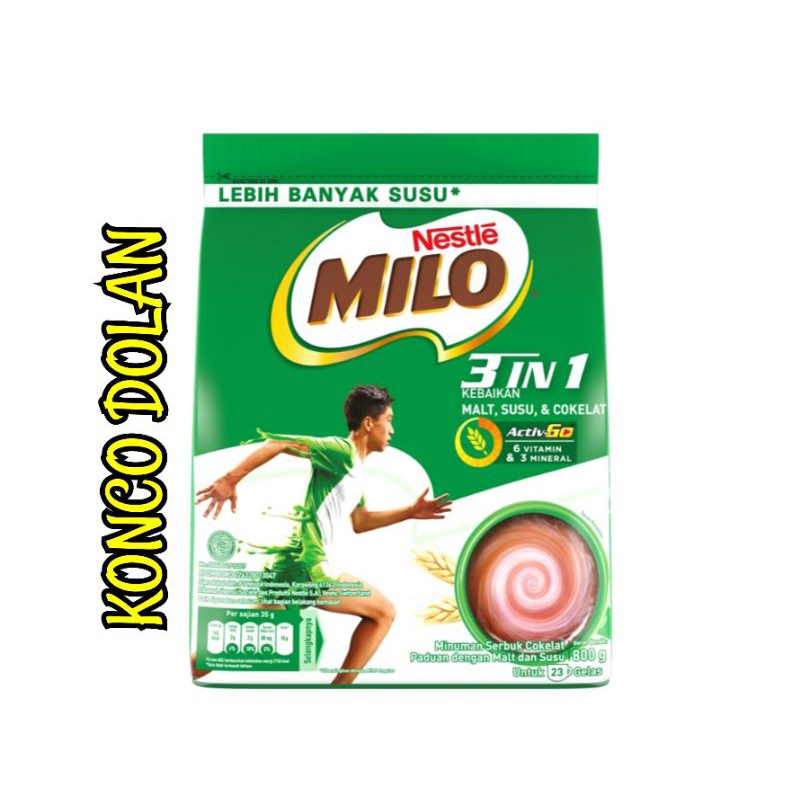 

MILO 3IN1 ACTIV-GO 800GR