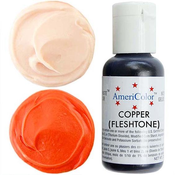 

Americolor Softgel Paste Copper pewarna perunggu