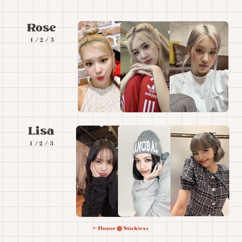 BLACKPINK Unofficial Photocard (Gf Selca Edition) Vol. 1