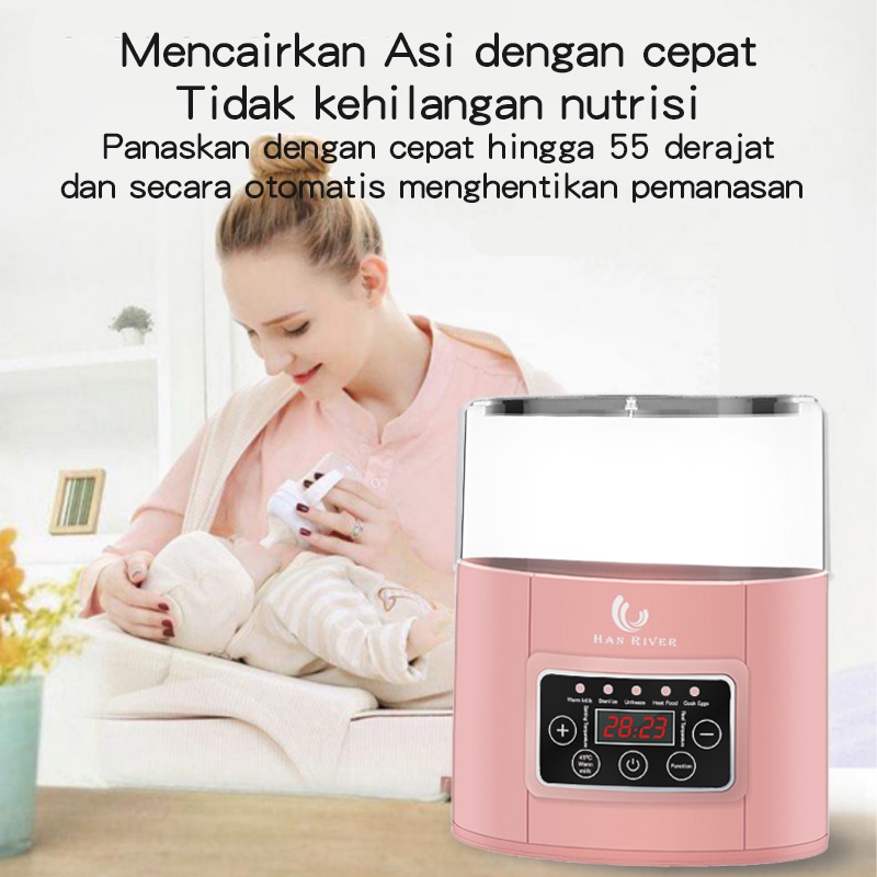 Penghangat susu bayi HRNNQ01BU alat Steril Botol Susu Bayi