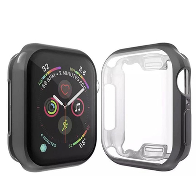 Case Pelindung Layar Bahan Tpu Untuk Apple Watch 6 Se 5 4 3 2 1 42mm 38mm 5 44mm 40mm