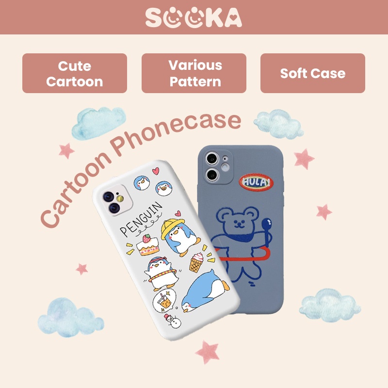 SOOKA VIVO- FUNNY CUTE SOFTCASE- ACCESORIS HP-INS STYLE CARTOON ANIME PHONE CASE OTH-CAB3029