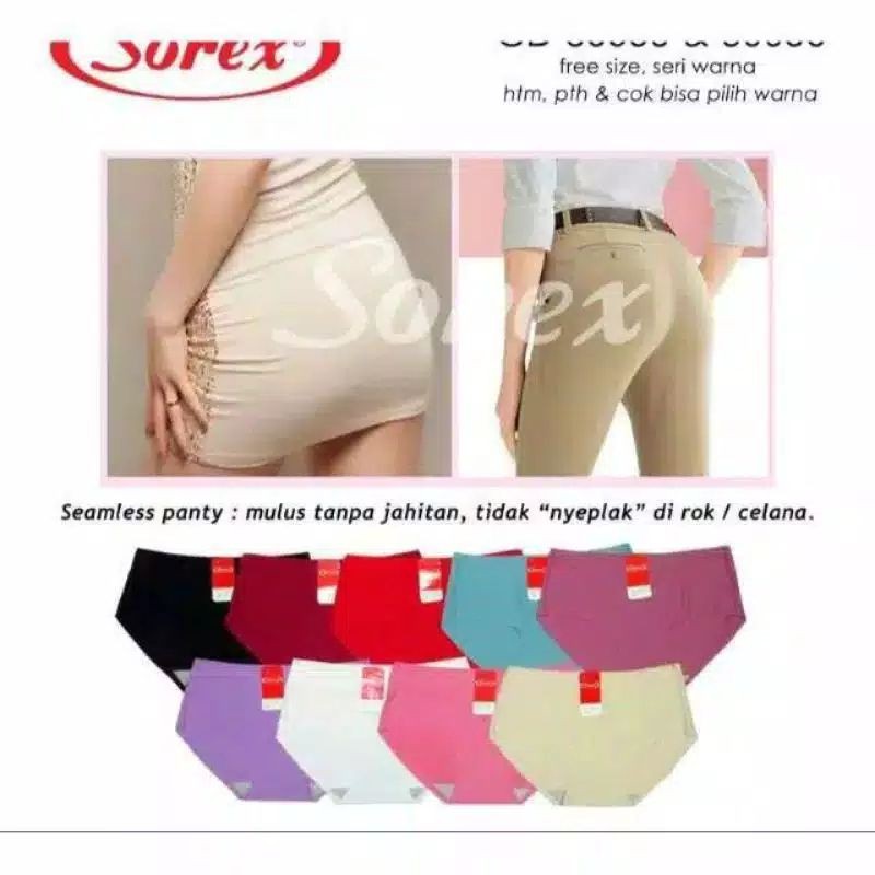 SOREX Cd Seamless  Pori-pori Midi EA 522 Seamless Extra Size