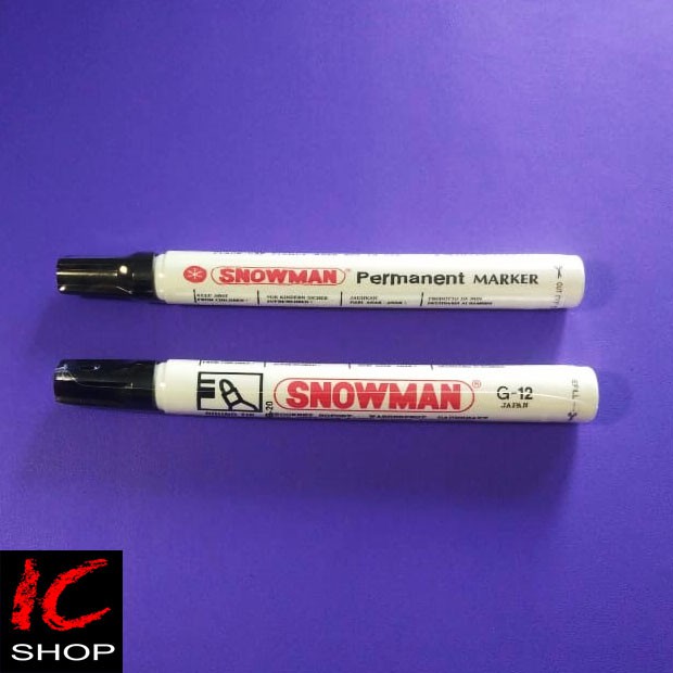 

Spidol Snowman Permanent Besar G-12