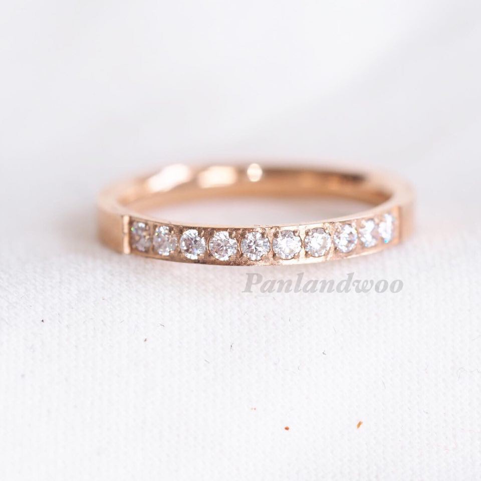 Panlandwoo - Cincin Titanium Wanita Anastasia