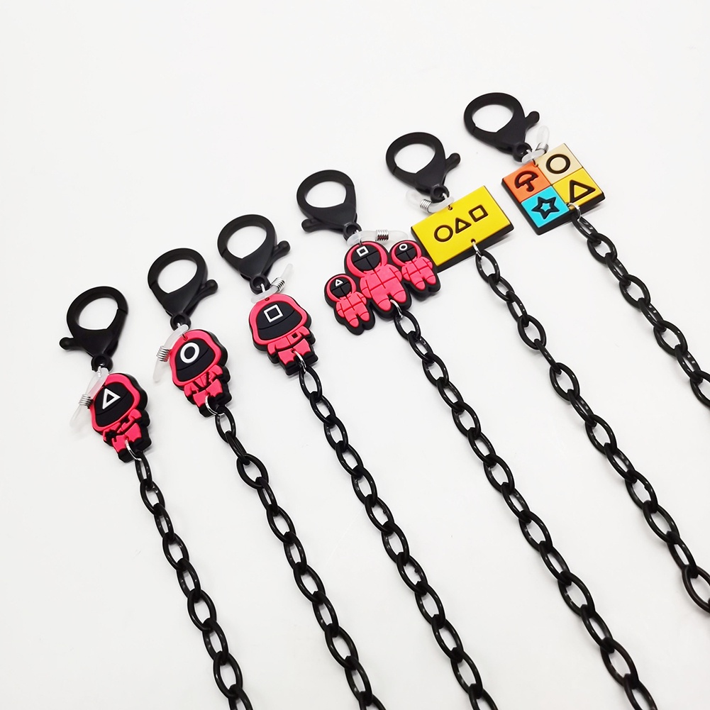 Tali Lanyard Rantai Kacamata Headset Anti Hilang Motif Kartun