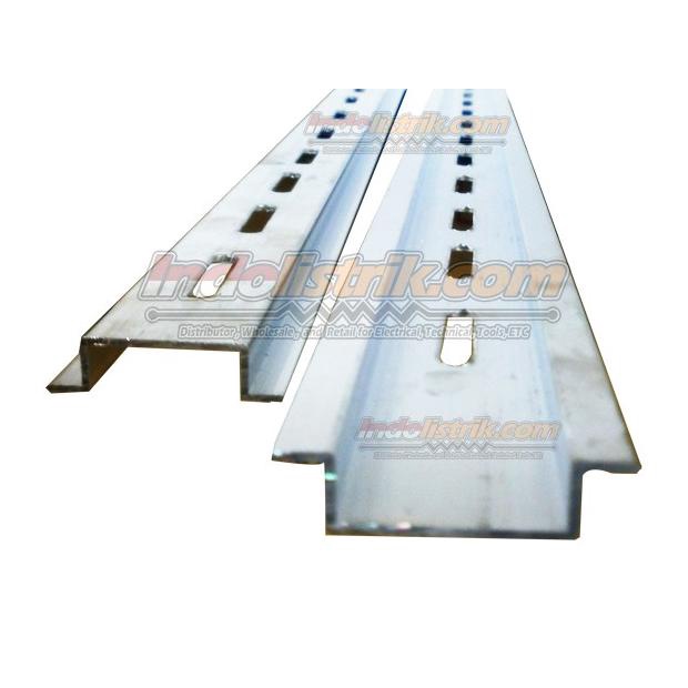 Rel MCB Panel Aluminium 1 fungsi (tebal 1.1mm) 1m