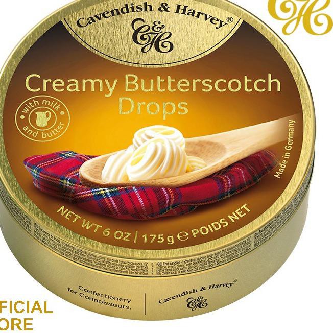 

(FOR SALE) !!! 198FTR Cavendish & Harvey Creamy Butterscotch Drops 175g