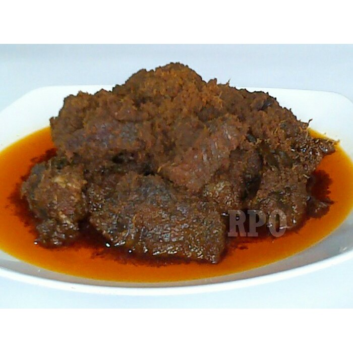

rendang padang daging sapi 1 kg padang asli ( home made )