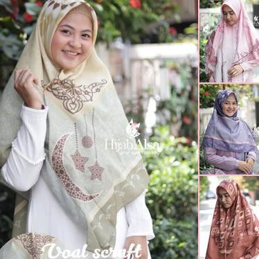 VOAL SCARF SERIES TERBARU BY HIJAB ALSA | PREMIUM VOAL SYARI BY HIJAB ALSA | HIJAB SEGI EMPAT MOTIF