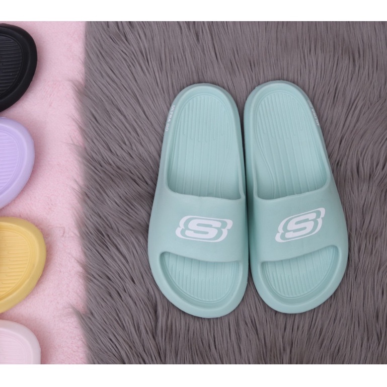 Sandal Wanita Selop Skecher Sandal Skechers Cewek Sandal Slip On Skechers Sendal Selop Sketcher Original Cewek Korea Murah Sendal Slide Wanita Terbaru