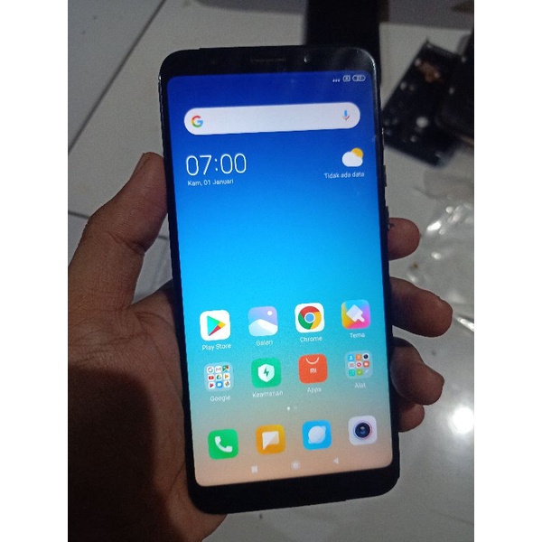 Lcd redmi 5 plus ori copotan