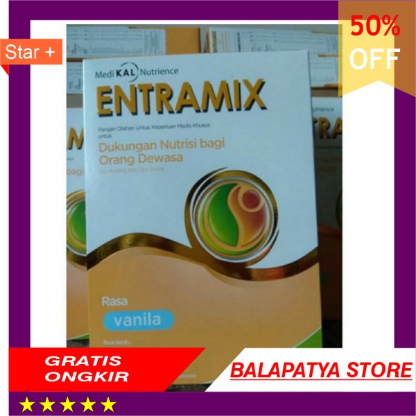 

STOK SISA 9 SAJA ! BURUAN !!! susu entramix rasa vanila