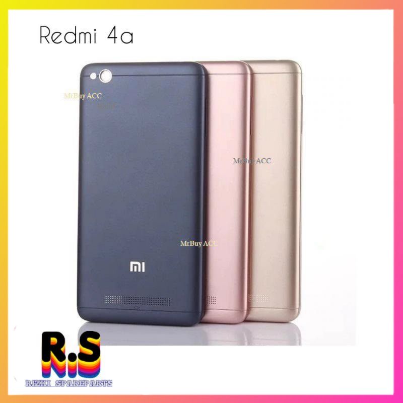 BACKDOOR TUTUPAN BATERAI CASING BELAKANG XIAOMI REDMI 4A - 4A PRIME
