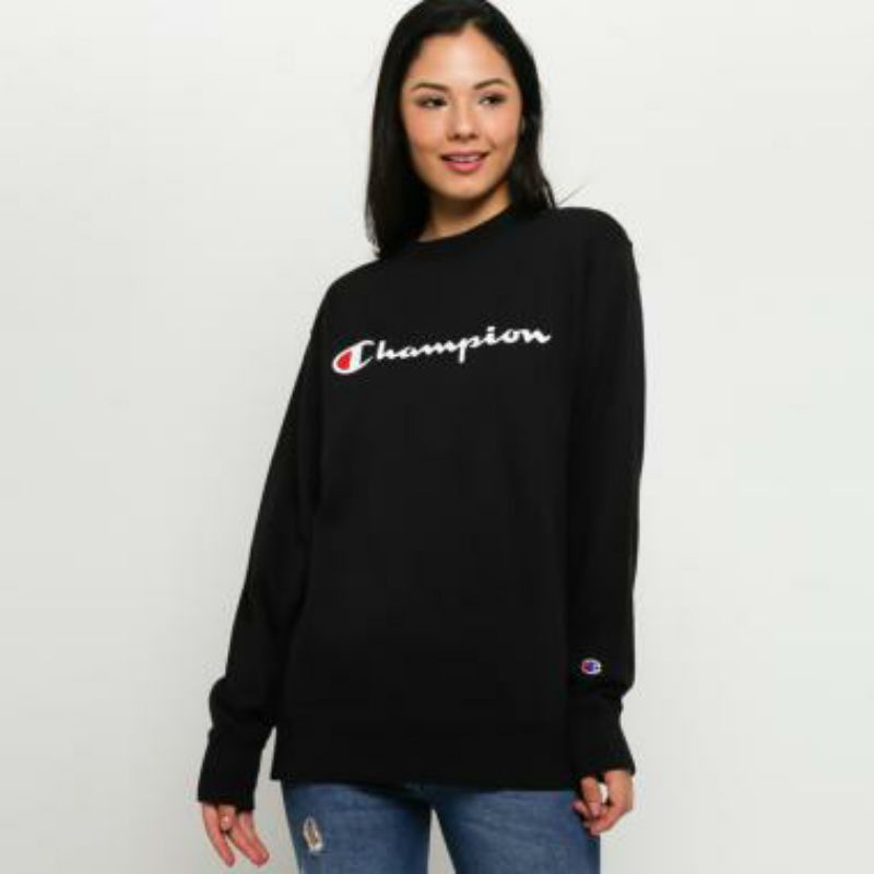 Crewneck Champion / Sweater Champion Script - Sweatshirt Champion Premium authentic