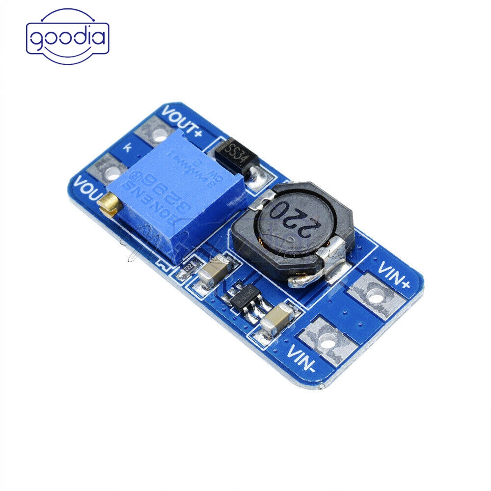 ღ[HOT SALE]ღ 1PC MT3608 DC-DC Step Up Wandler Leistungsmodul Booster Module 2V-24V 2A