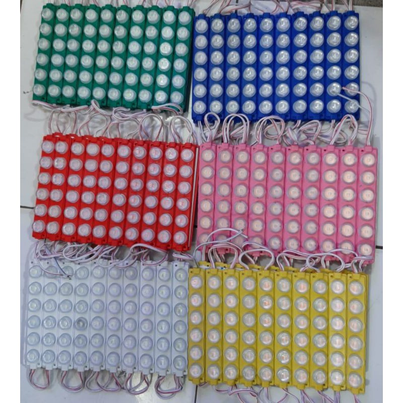 lampu led 6 mata 12v