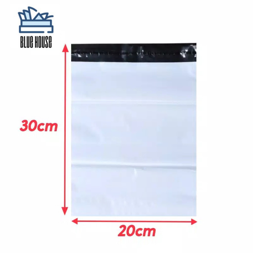 

Polymailer Plastik Packing Putih Tebal 20x30 cm (100pcs)