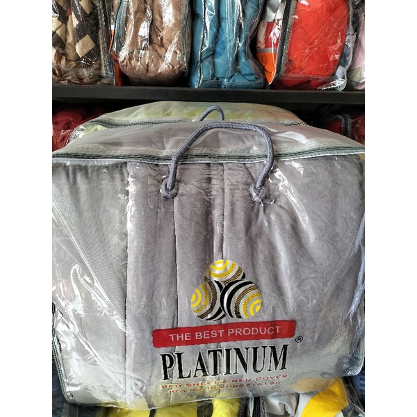 BEDCOVER PLATINUM TWO TONE