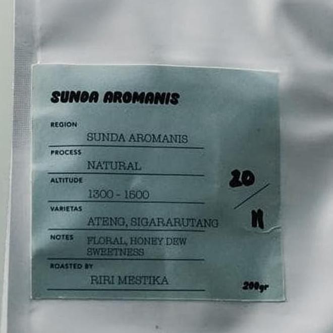 

Promo Akhir Tahun Sunda Aromanis Natural 200Gr Karma Takes Over - Coffee Beans Kode 416