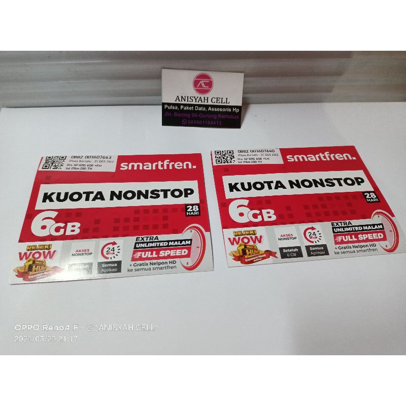 Perdana Smartfren 6 Nonstop