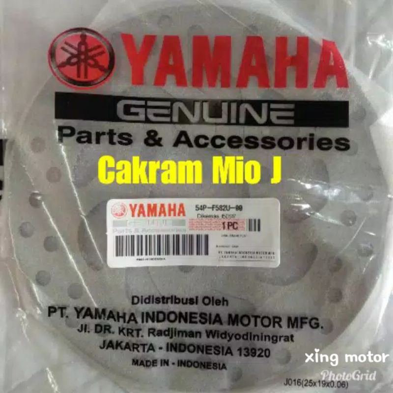 PIRINGAN CAKRAM MIO J LOBANG BAUT 3