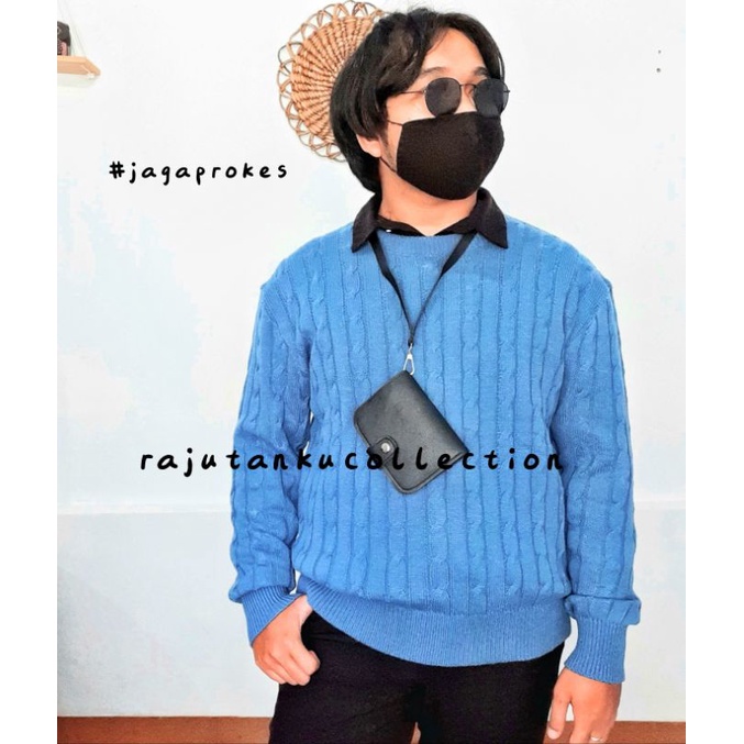 SWEATER CABLE LONG SLEVE RAJUTANKU COLLEGTION