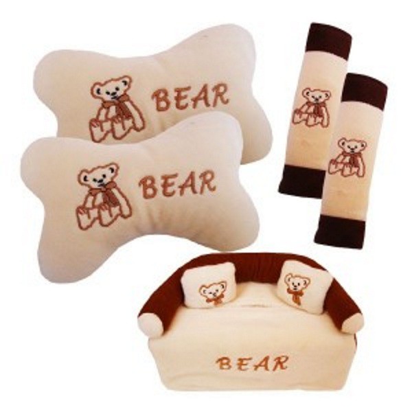 Bantal Mobil 3 in 1 Exclusive Bear