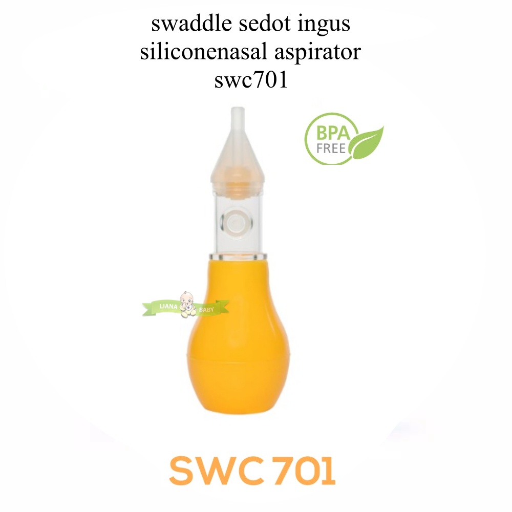 PERA565 SWADDLE SEDOT INGUS SILICONE NASAL ASPIRATOR  SWC701