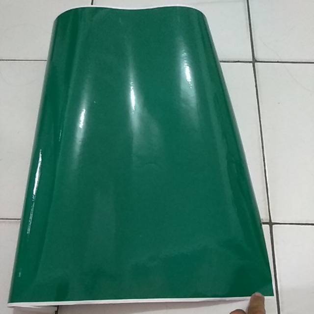 Stiker Skotlet Warna Hijau Green Tua Lumut Glossy Lebar Stikernya 45 Cm Shopee Indonesia