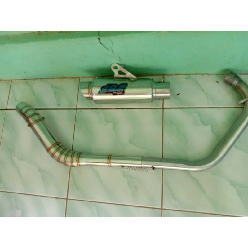 KNALPOT DOS CANTOL PNP MOTOR JUPITER MX VIXION SAYRIA FU SONIC CB150R NEW OLD BISON SCORPIO DLL