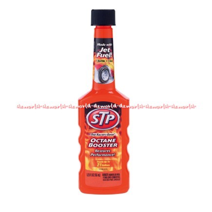 STP Octane Booster 155 ml mengembalikan performa mobil dengan meningkatkan nilai oktan bahan bakar