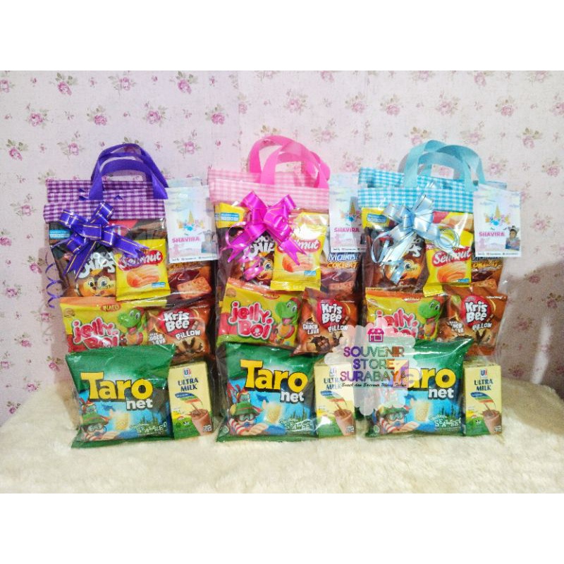 Snack Ultah Anak / Paket Snack Ulang Tahun/ Goodiebag Snack/bingkisan ultah surabaya/Snack Ultah Sby