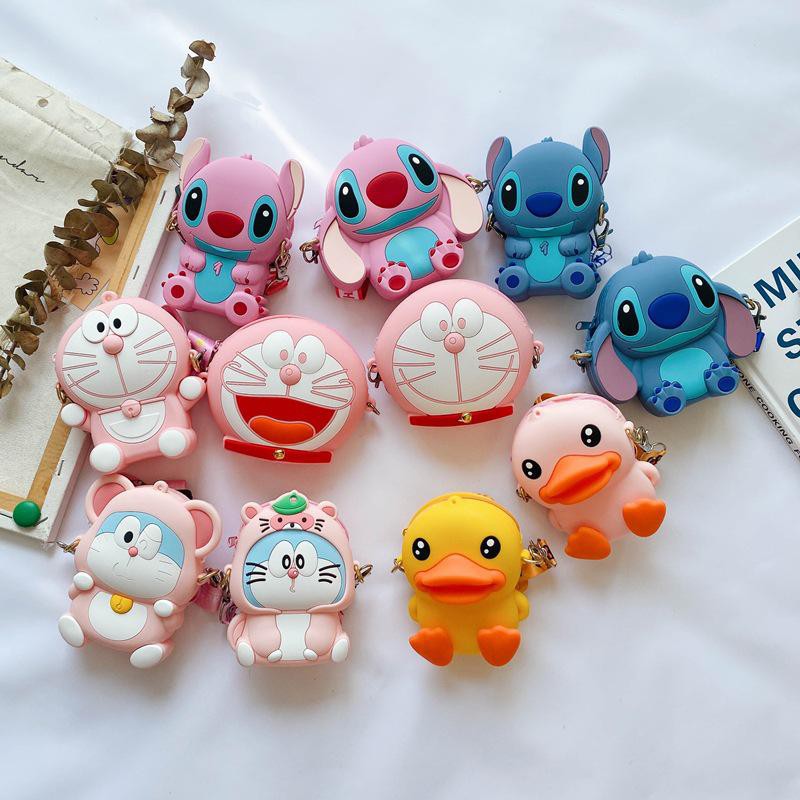Tas Import Selempang Anak Rubber Karakter