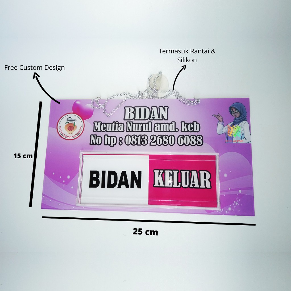 jual-papan-nama-bidan-plang-bidan-s-shopee-indonesia