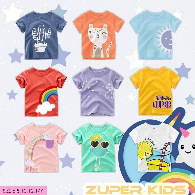 Kaos anak By Zuper Kids