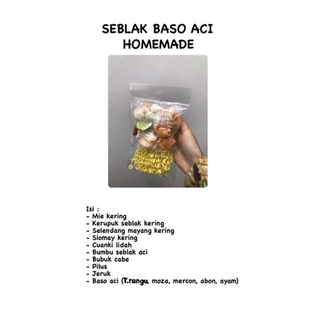 

Faeyzashop_Seblak baso aci instan homemade/Seblak baso aci lengkap
