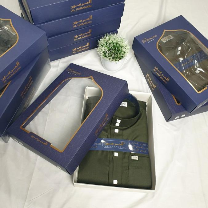 PREMIUM Jubah Al Haramain Woll + Box