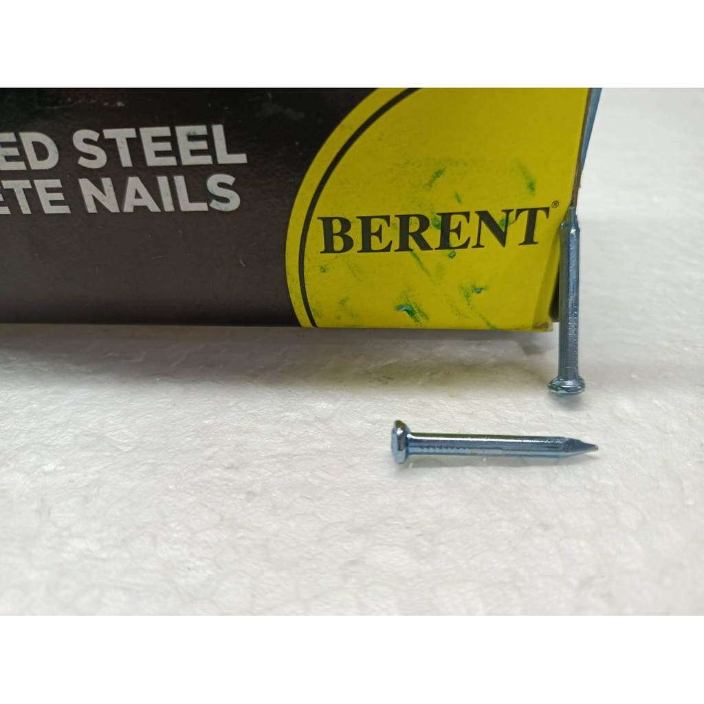 Paku beton 1&quot; 1 in inch Galvanis concrete nails Berent 1 dus ± 1 kg kuat kokoh