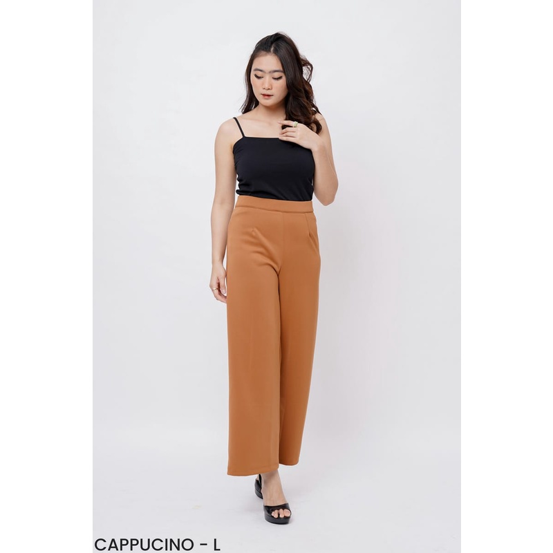 Hw Culottes Pants - 1 pcs celana kulot wanita - bawahan kasual dan formal  Bahan adem, nyaman dipakai