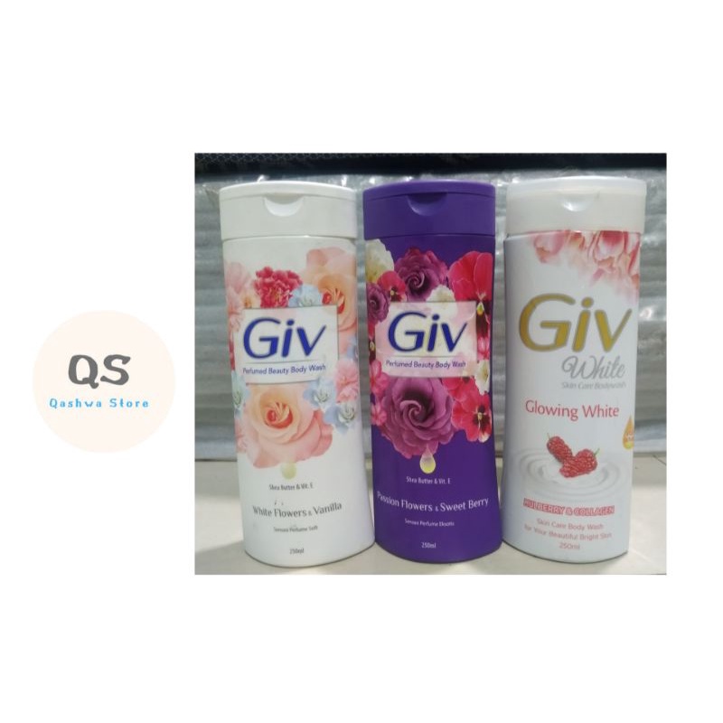GIV 250 Ml Botol - sabun mandi cair