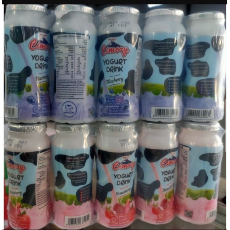 

Cimory mini yougurt strawberry/blueberry isi 100