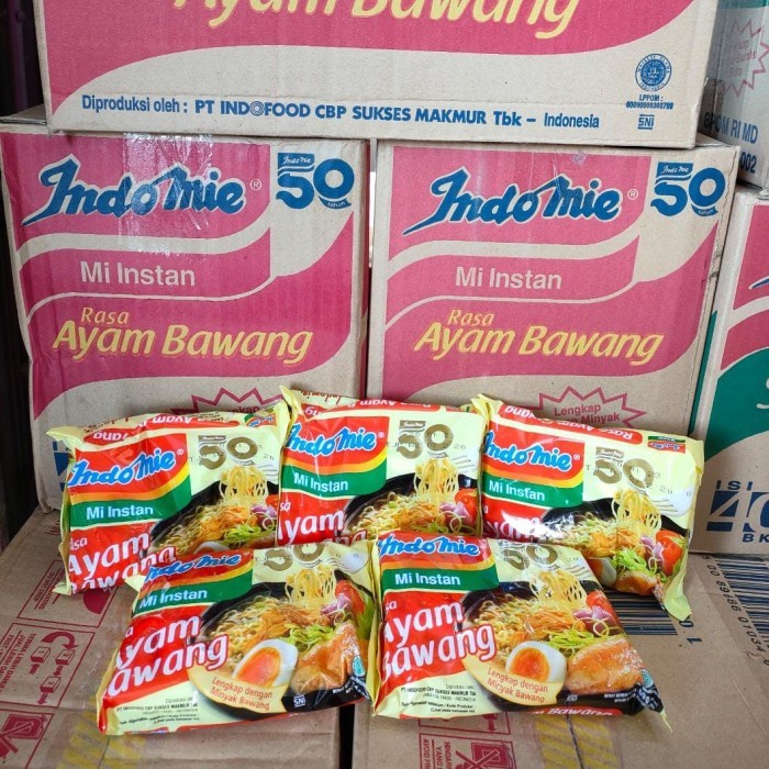 

INDOMIE MIE REBUS - AYAM BAWANG 1 iket 5pcs